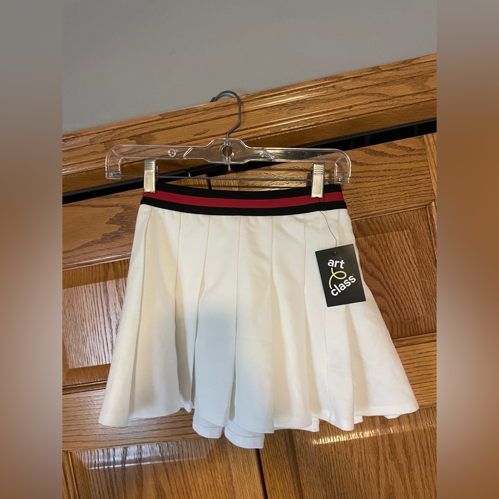 White Mini Skirt
